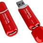 Флешка USB 3.0 16GB A-Data UV150 красная 90/20 МБ/сек